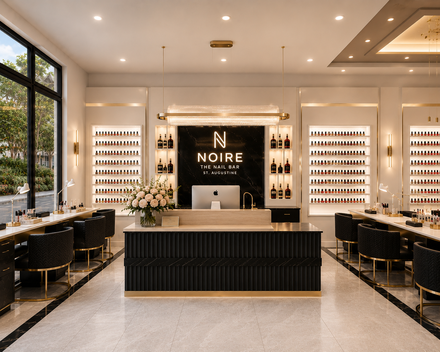 Noire The Nail Bar reception