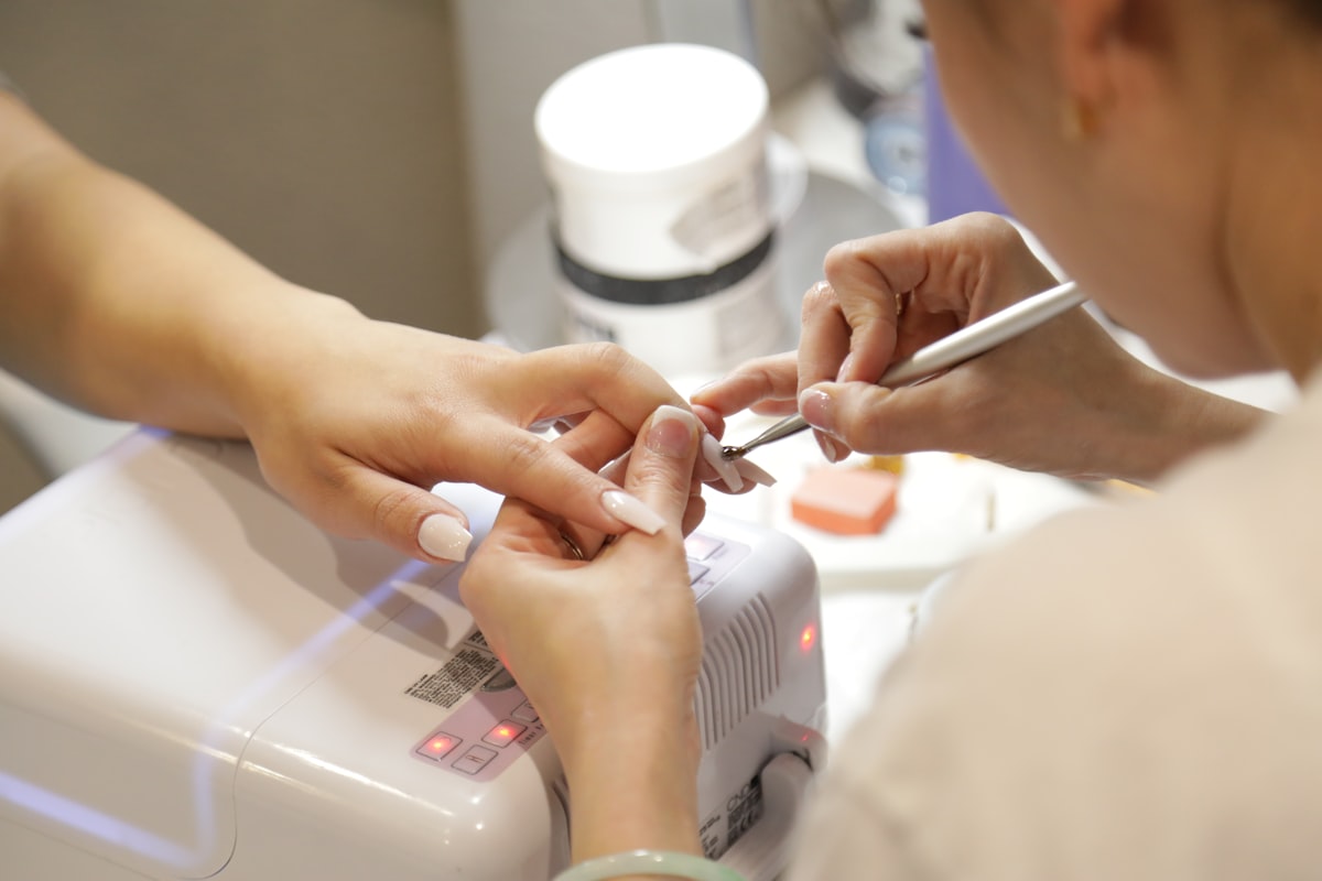 Nail art at Noire