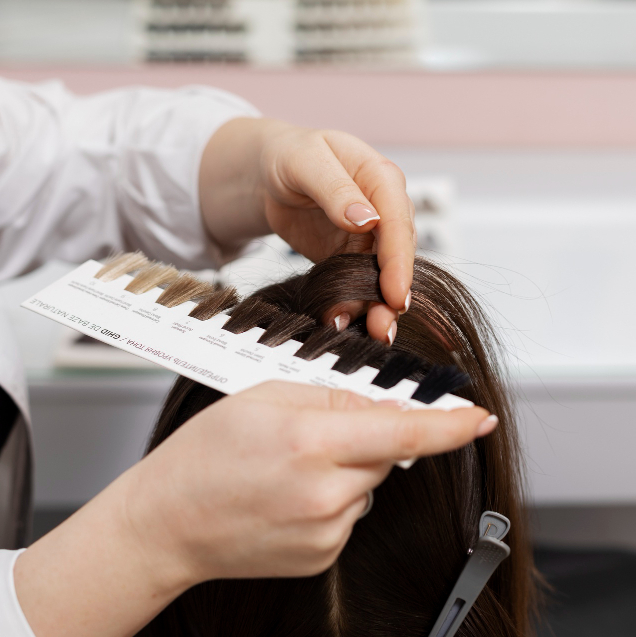 Luxury hair salon service