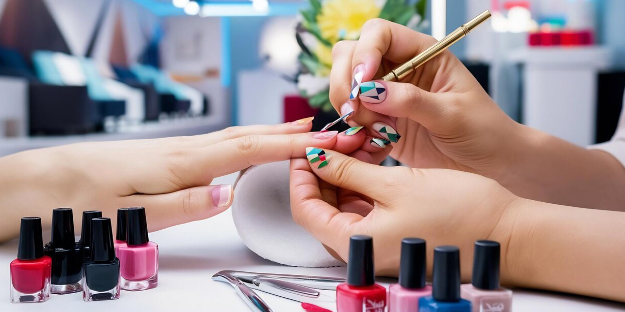 Nail art detail