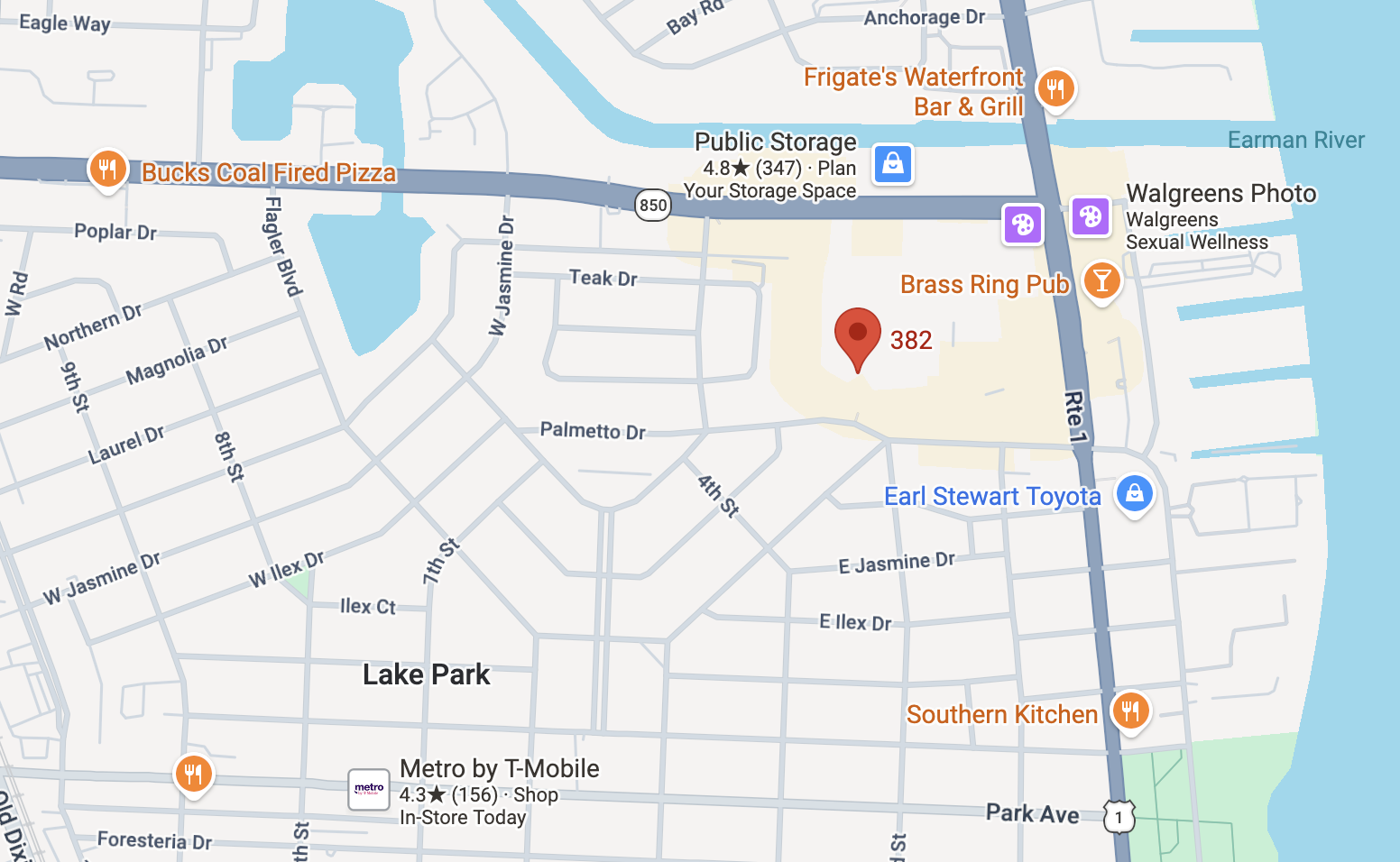 Utopia location map